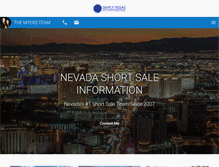 Tablet Screenshot of nevadashortsaleinfo.com